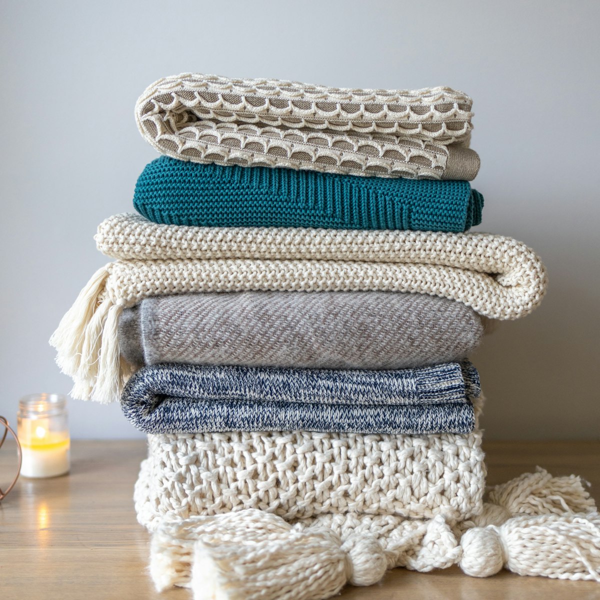 Chunky Knit Throw